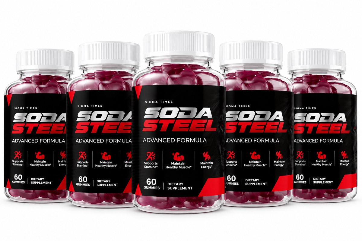 Soda Steel, 6 bottles